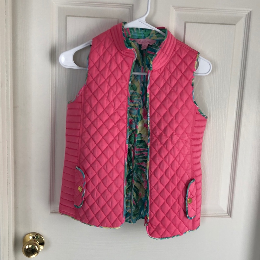 Pink Lilly Pulitzer Vest